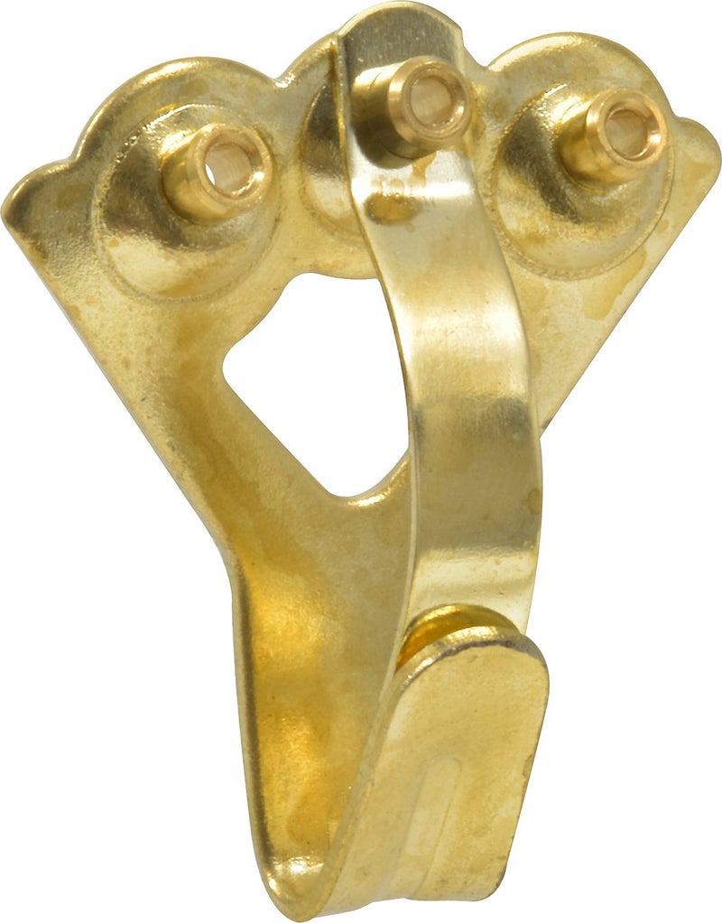 OOK 535862 Picture Hangers, Art Hangers, Kid Safe, Brass, Reusable Picture Hooks, 10-75lb (Value Pack) - Image 4